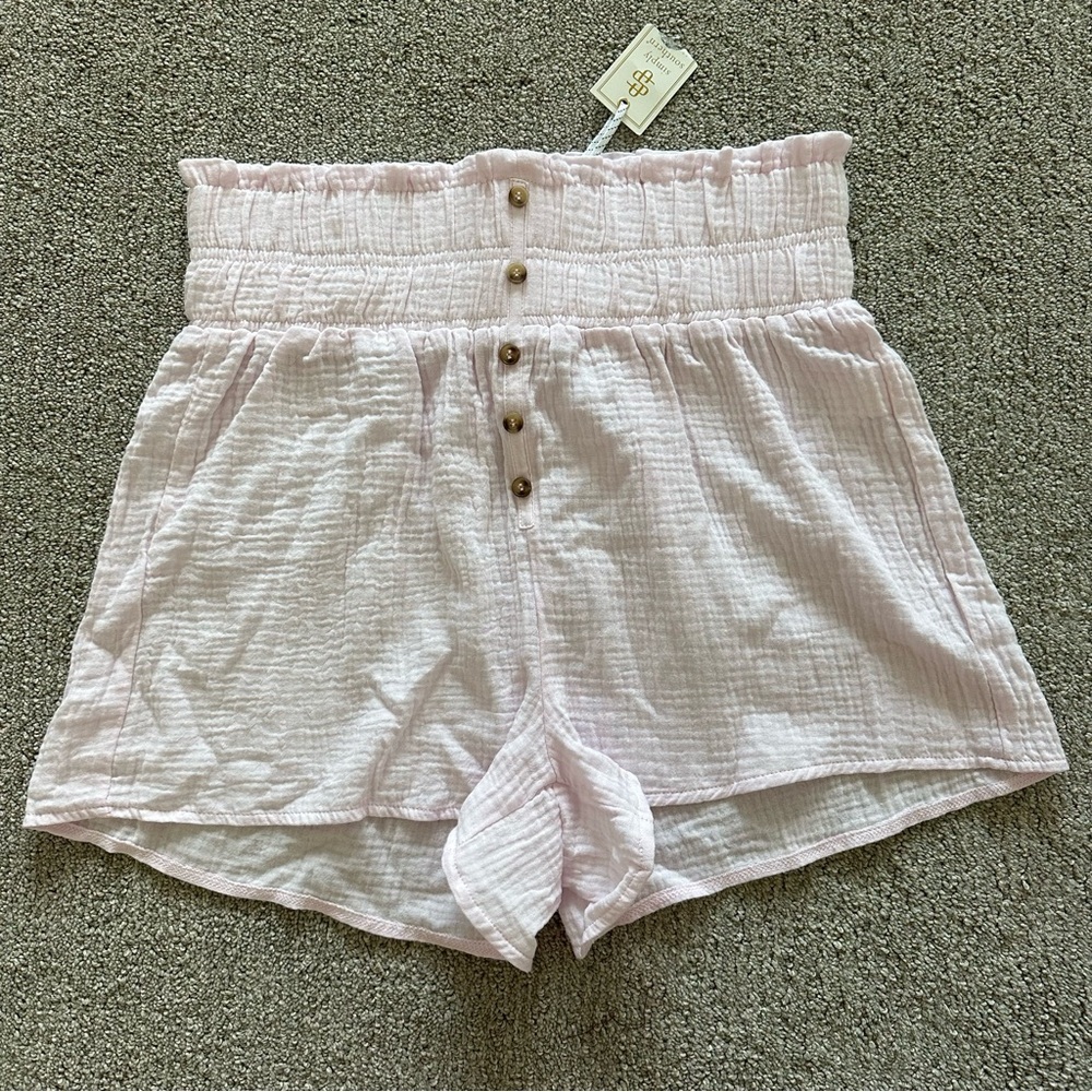 NWT SIMPLY SOUTHERN HIGH WAIST‎ SHORTS S/M